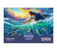 Arte Espiritual Puzzle De 1000 Piezas Adecuado para Adultos Problemas para Adultos Arte Espiritual Decoración del Hogar Desafíos EduGatoivos De Papel 70x50cm/1000pcs
