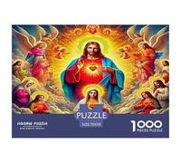 Arte Espiritual Puzzle De 1000 Piezas Adecuado para Adultos Problemas para Adultos Arte Espiritual Decoración del Hogar Juegos EduGatoivos De Papel Regalos para Adultos 70x50cm/1000pcs