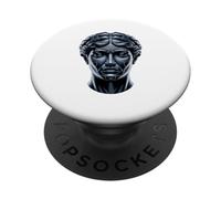 Arte Estoico Digital Escultura Griega Estatua PopSockets PopGrip Adhesivo