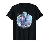 Arte Fantástico del Dragón de Sushi Juguetón Camiseta