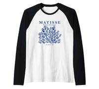 Arte Floral icónico de Henri Matisse The Sheaf Cut-out Camiseta Manga Raglan