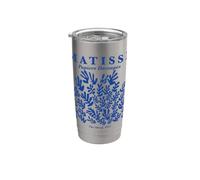 Arte floral icónico de Henri Matisse The Sheaf Cut-Out Vaso térmico de acero inoxidable de doble pared