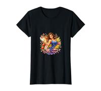Arte Floral mágico de la Mujer empoderada de Marzo Camiseta
