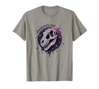 Arte fósil prehistórico del Dinosaurio del Alma para los fanáticos de la paleontología Camiseta, Hombre, Pizarra, S