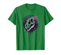 Arte fósil prehistórico del Dinosaurio del Alma para los fanáticos de la paleontología Camiseta, Hombre, Verde Kelly, XXL