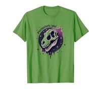 Arte fósil prehistórico del Dinosaurio del Alma para los fanáticos de la paleontología Camiseta, Hombre, Hierba, 3XL