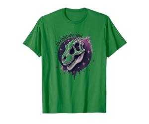 Arte fósil prehistórico del Dinosaurio del Alma para los fanáticos de la paleontología Camiseta, Hombre, Verde Kelly, M