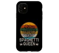 Arte Fresco de Espaguetis para Mujeres y niñas, Amantes de la Pasta de Comida Carcasa para iPhone 11