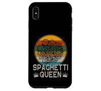 Arte Fresco de Espaguetis para Mujeres y niñas, Amantes de la Pasta de Comida Carcasa para iPhone XS MAX