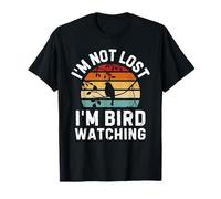 Arte fresco de observación de aves para hombres y mujeres Birder Nerd Birdwatcher Camiseta