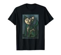 Arte - Gato Picasso Camiseta