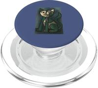 Arte - Gato Picasso PopSockets PopGrip para MagSafe