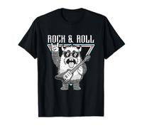 Arte Genial de Guitarra Rock & Roll Monster Camiseta