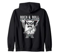 Arte Genial de Guitarra Rock & Roll Monster Sudadera con Capucha