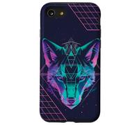 Arte geométrico del universo de la cabeza de Carcasa para iPhone SE (2020) / 7 / 8