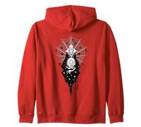 Arte Gótico Eldritch Soberano Telaraña Sudadera con Capucha