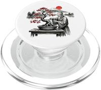 Arte gráfico de Arce japonés para Artistas de bonsái PopSockets PopGrip para MagSafe