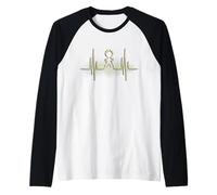 Arte gráfico inspirado en anime Camiseta Manga Raglan