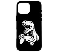 Arte gráfico para Juegos con Dinosaurios del Controlador T Rex Gamer Carcasa para iPhone 16 Pro MAX
