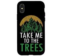 Arte gráfico Take Me To The Trees Forest Nature Carcasa para iPhone X/XS