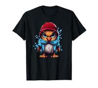 Arte infantil Cool Chick con un toque colorido Camiseta