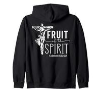 Arte Inspiracional Fruto del Espíritu Gálatas 5:22-23 Sudadera con Capucha