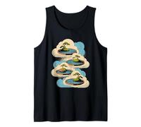 Arte Japonés Bonsái Árbol Suelo Interior Cultivar Camiseta sin Mangas