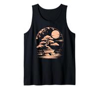 Arte Japonés Bonsái Árbol Suelo Interior Cultivar Camiseta sin Mangas