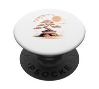 Arte Japonés Bonsái Árbol Suelo Interior Cultivar PopSockets PopGrip Adhesivo