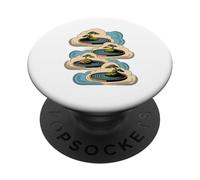 Arte Japonés Bonsái Árbol Suelo Interior Cultivar PopSockets PopGrip Adhesivo