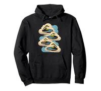 Arte Japonés Bonsái Árbol Suelo Interior Cultivar Sudadera con Capucha