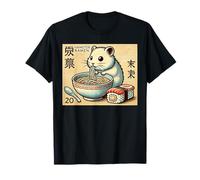 Arte japonés clásico fideos sushi lindo hámster ramen Camiseta