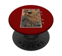 Arte japonés héroe Guerrero Samurai Espada Kuniyoshi Ukiyo-e PopSockets PopGrip Adhesivo