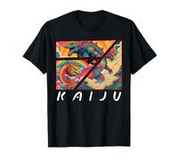 Arte japonés Kaiju retro, Kaiju raro legendario Camiseta