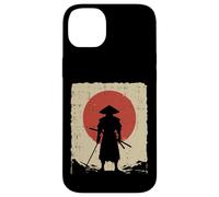 Arte japonés Samurai Sun Vintage Warrior Hombres Mujeres Niños Carcasa para iPhone 14 Plus