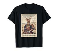 Arte Japonés Ukiyo-e Delaware Deer Camiseta