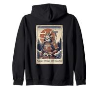 Arte Japonés Ukiyo-e Seattle Perezoso Divertido Fresco Sudadera con Capucha
