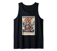 Arte Japonés Ukiyo-e Tokyo Tiger Camiseta sin Mangas