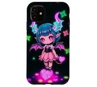 Arte Kawaii Gothic Succubus Heartcore Carcasa para iPhone 11