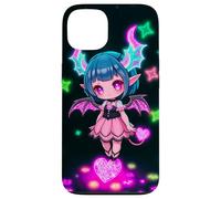 Arte Kawaii Gothic Succubus Heartcore Carcasa para iPhone 13