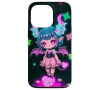 Arte Kawaii Gothic Succubus Heartcore Carcasa para iPhone 13 Pro