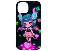 Arte Kawaii Gothic Succubus Heartcore Carcasa para iPhone 14