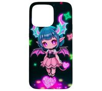 Arte Kawaii Gothic Succubus Heartcore Carcasa para iPhone 15 Pro MAX
