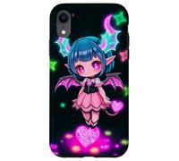 Arte Kawaii Gothic Succubus Heartcore Carcasa para iPhone XR