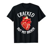 Arte Kintsugi de cerámica Japonesa Agrietada Pero no Rota Camiseta