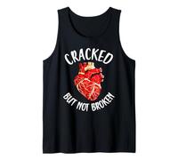 Arte Kintsugi de cerámica Japonesa Agrietada Pero no Rota Camiseta sin Mangas