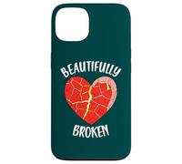 Arte Kintsugi de cerámica japonesa bellamente rota Carcasa para iPhone 13