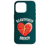 Arte Kintsugi de cerámica japonesa bellamente rota Carcasa para iPhone 16 Pro