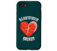 Arte Kintsugi de cerámica japonesa bellamente rota Carcasa para iPhone SE (2020) / 7 / 8