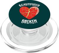 Arte Kintsugi de cerámica japonesa bellamente rota PopSockets PopGrip para MagSafe